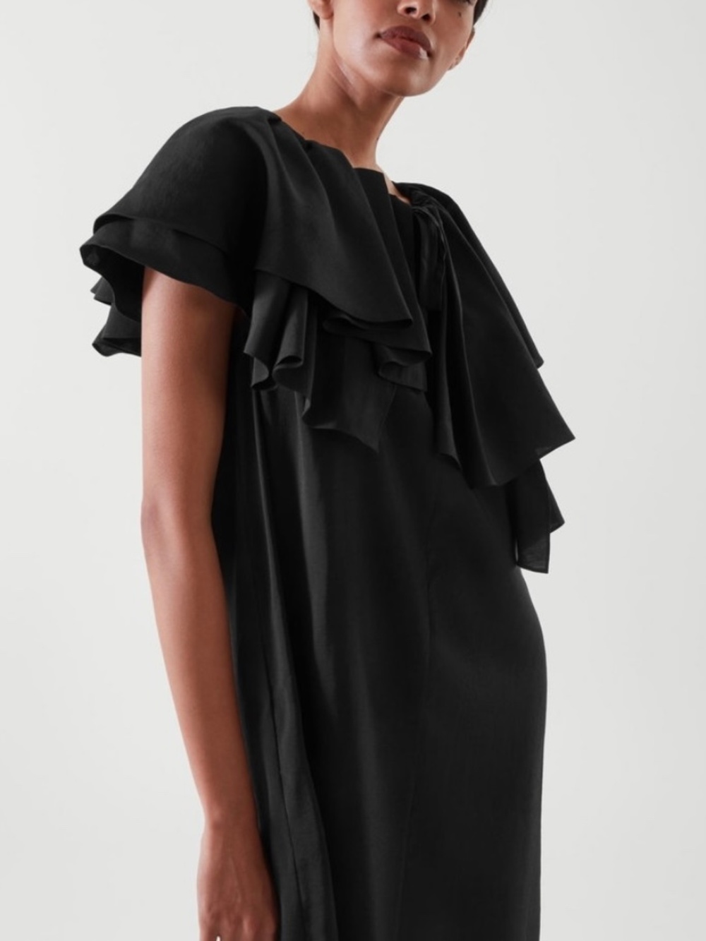 COS Ruffled Tunic Dress - Picture 3 of 12
